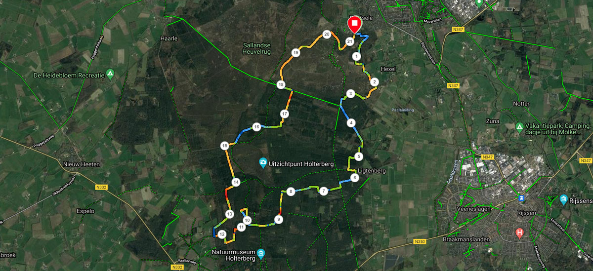 Route-op-de-Sallandse-Heuvelrug---La-Sportiva-Cyklon-testrun---RunHanRun