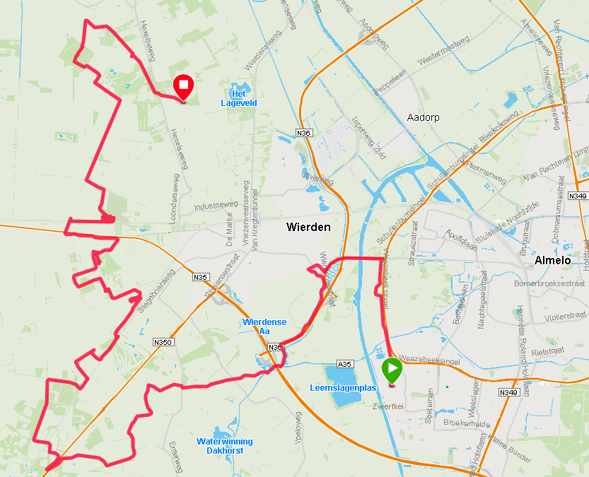 Gestrand na 29 kilometer – countdown: 3 weken