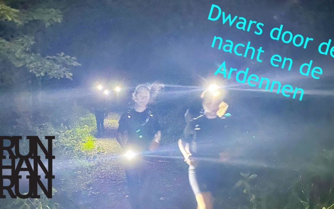 Nachttrail door de Ardennen